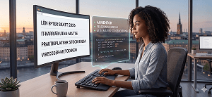 Guide om lön efter skatt 2026 för programmerare, löneökning och det nya lönetransparensdirektivet inom IT.