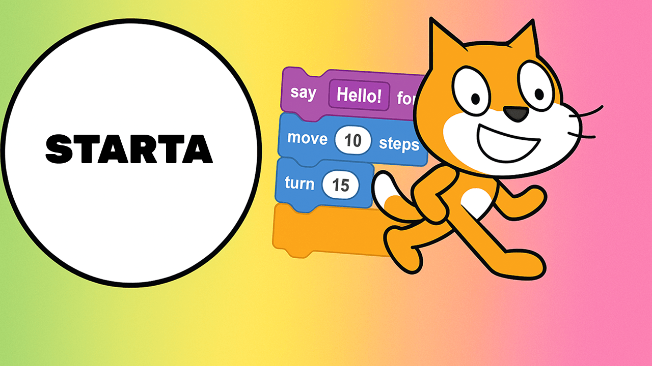 Scratch för Barn & Nybörjare – Skapa spel och ha kul!